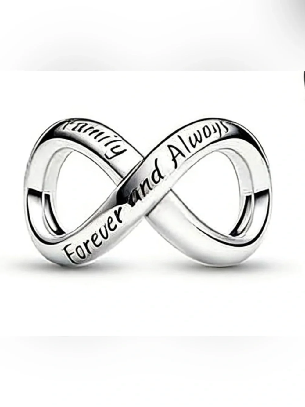 ✨ 925 Forever & Always Infinity Charm Sterling Silver Love Charm